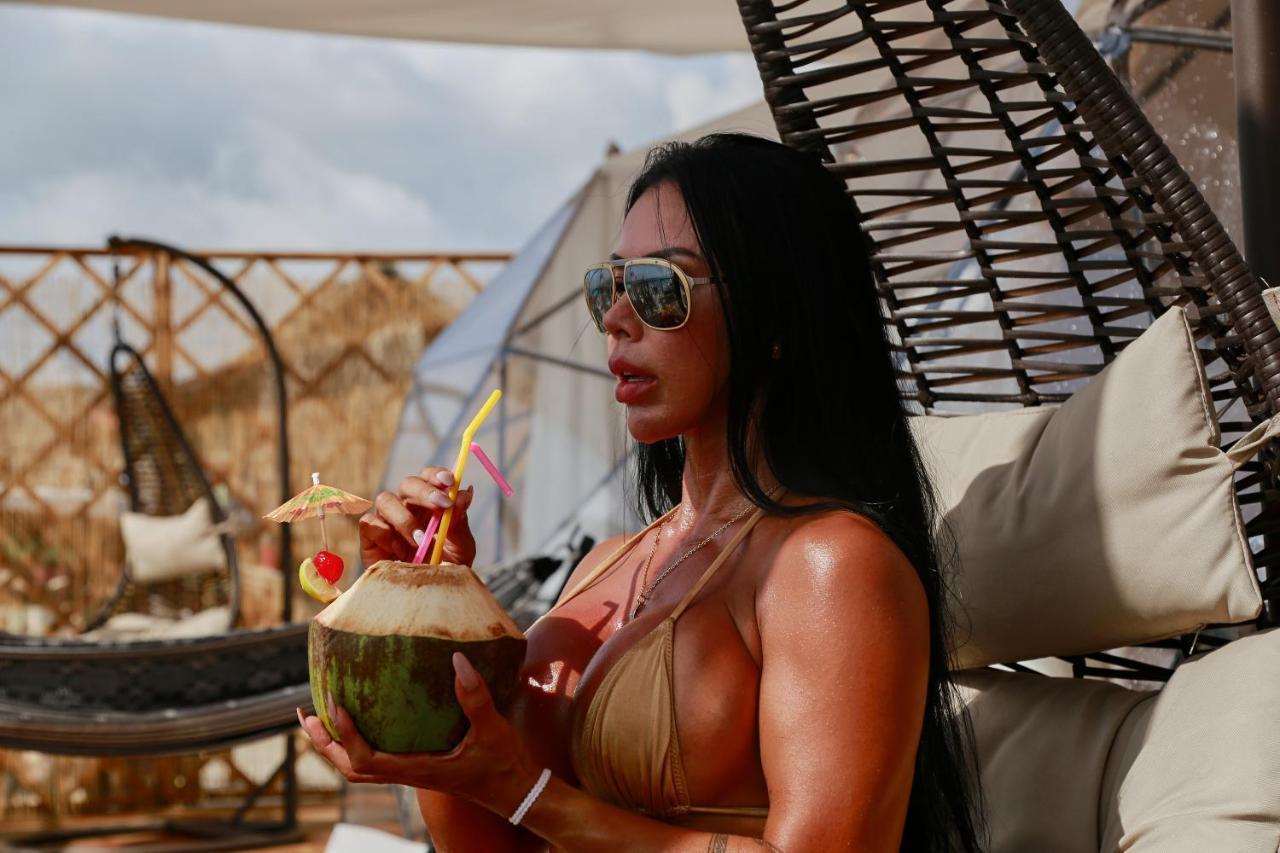 La Cabana Glamping Geronimo Playa Blanca Buitenkant foto