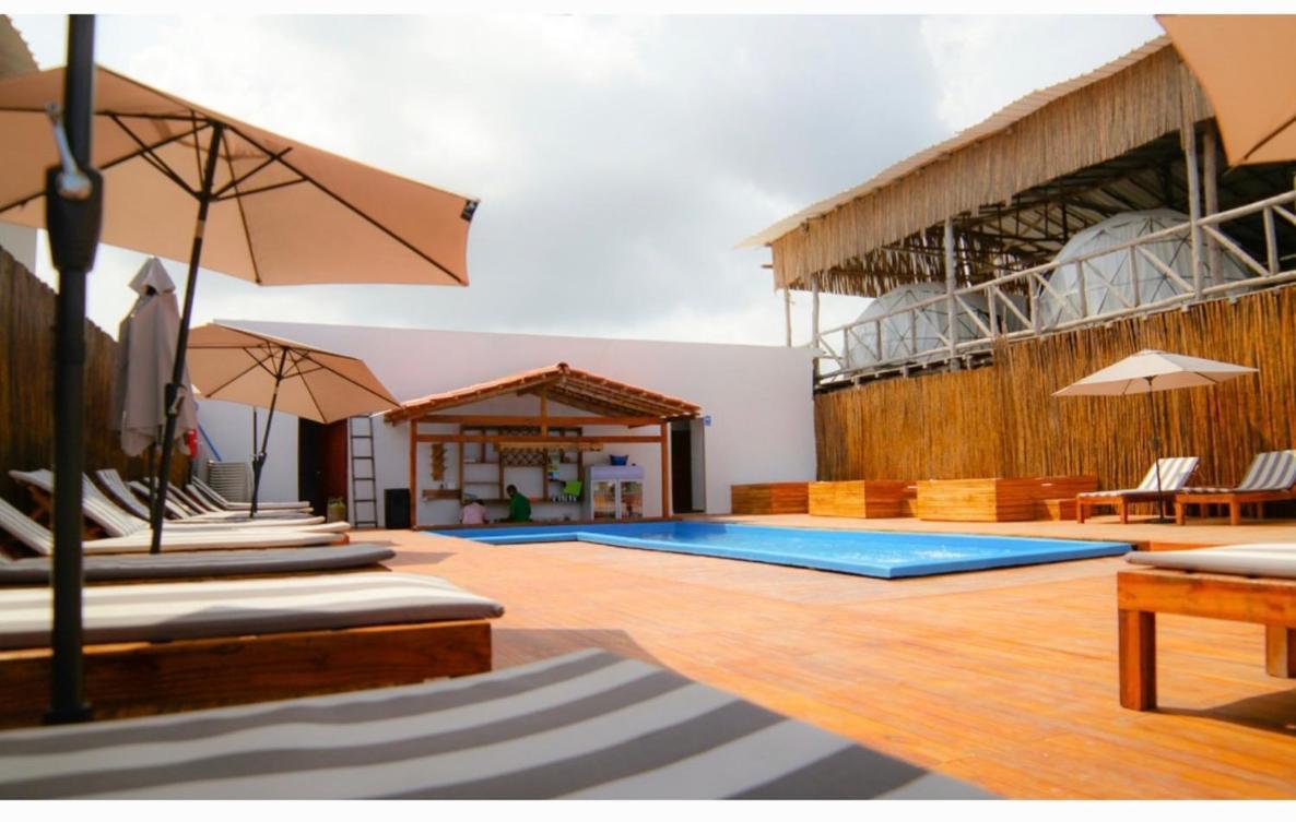 La Cabana Glamping Geronimo Playa Blanca Buitenkant foto
