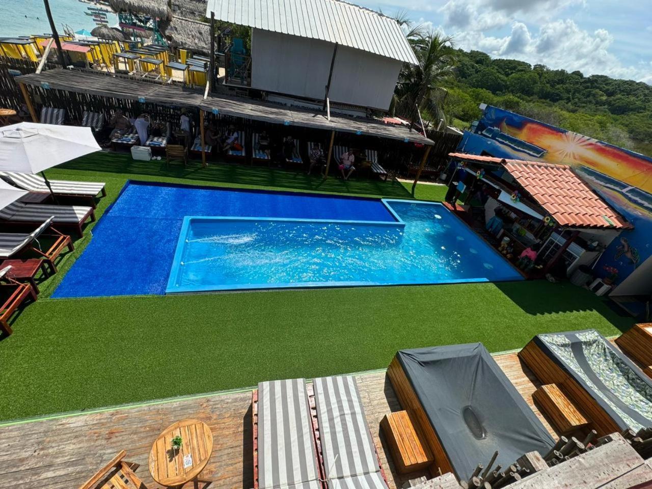 La Cabana Glamping Geronimo Playa Blanca Buitenkant foto