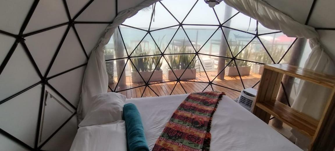 La Cabana Glamping Geronimo Playa Blanca Buitenkant foto